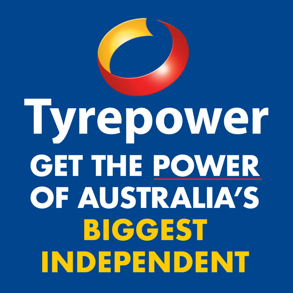 Tyrepower GET THE POWER OF AUSTRALIAS BIGGEST INDEPENDANT banner ad